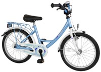 Kinderfahrrad 18" Zoll (=45,7cm) DOLFY blau Seitenständer NEU/OVP