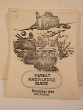 Threat Knowledge Guide December 1985,Soviet Surface-to-Air Missiles,Aircraft,AAA