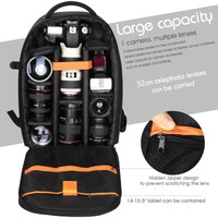 Wasserdicht DSLR Fotorucksack Fototasche Tasche Rucksack für Nikon Canon Sony