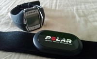 polar ft60f schwarz Pulsuhr Herzfrequenzmesser mit Brustgurt