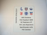 Update-Set 3.Liga Magnettabelle 16/17 Tabelle DFL 2016/2017 Budesliga Tabelle