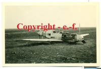 FOTO - FLUGZEUG - Messerschmitt "Me 109" - "WINTERTARN-BEMALUNG"- Ostfront - 2