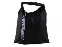 OverBoard Wasserdichte Tasche Packsack Beutel  Nylon beschichtet 1 L schwarz