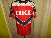 1.FC Kaiserslautern Original uhlsport Vize-Meister Trikot 1993/94 "OKI" Gr.M