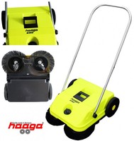 HAAGA KEHRMASCHINE HANDKEHRMASCHINE 55CM KEHRBESEN BESEN KEHRER 25 L FANGBOX NEU