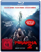 Piranha 2 - Uncut Edition (Blu-ray, 2012) Neu + OVP, FSK 18