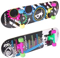 HUDORA SKATEBOARD NEON ABEC1 SKATE BOARD AHORNHOLZ KOMPLETTBOARD NEU