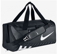 Nike DUFFEL MEDIUM Trainings Sport Tasche Schulter Sporttasche Teambag Schwarz
