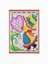 Valentine Sun Bonnet~Beaded Banner Pattern
