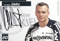 Christian Zeitz  THW Kiel 2006/2007 Handball Karte signiert - 264409