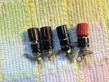 Lot of 4 Vintage Grayhill Speaker Terminals Tube Radio Parts