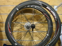 Rennrad Laufradsatz Bontrager Aeolus 5,0 Carbon Wheelset 28Zoll +Reifen,Kassette