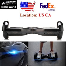 Black 6.5" 2 Wheel Mini Smart Self Electric Scooter Balance Car Unicycle Board