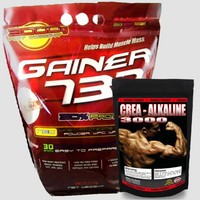 HARDCORE MASS PACK 3kg Gainer 737 Crea-Alkaline 3000 mit 30% Whey Protein