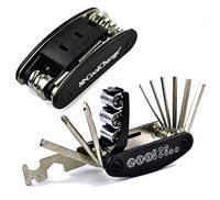 Fahrrad Bike Notfall Multitool 14 teiliges Werkzeugset Reperaturset Werkzeug