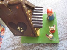 1950s East Germany Hansel & Gretel Smoker Gingerbread House Witch Kids All Wood