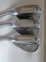 Cleveland Wedge-Set  CG 12/15  Zip Grooves 50°, 54°, 58° Stahl  Linkshand