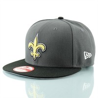 New Era New Orleans Sains 2-Tone Grey 9FIFTY Snapback NFL Cap S/M