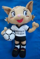 Orig.Maskottchen   Frauen WM Deutschland 2011 - Karla Kick // 23 cm  !!  RARITÄT