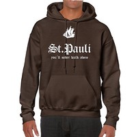 St. Pauli never walk alone Kapuzenpullover Hoodie, Kapu, Trikot Ultras, Ultra