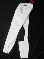 Kentucky Damenreithose, City-Colour, weiß/braun, Gr. 36, NEU