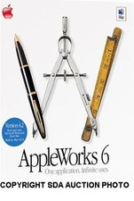 APPLEWORKS 6 FOR MAC VERSION 6.2.4 APPLE WORKS NEW SEALED SOFTWARE