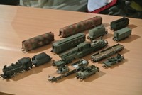 Eisenbahngeschütz,Geschütz - Zug,Wehrmacht, Spur HO