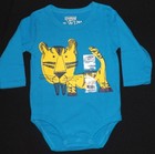 New boys OSH KOSH B"GOSH long sleeve bodysuit Size 24 months