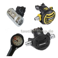 Apeks DST / XTX50 mit Octopus XTX40 + Aqua Lung Finimeter - Neu vom Fachhandel