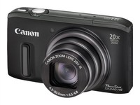 Canon PowerShot SX240 HS 12.1MP Digital Camera - Black