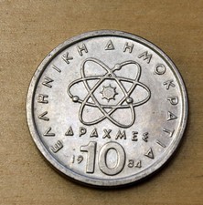 New listing
1984 Greece 10 Drachmes