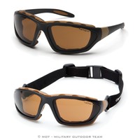 Carhartt CARTHAGE Sonnenbrille, Schutzbrille, braun, bronze, Outdoor, EGB4DTP