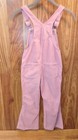 OLD NAVY Pink Corduroy Bib Overalls Pants 100% Cotton Girls Size 6