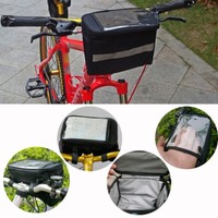 Tragbare Fahrrad Radfahren Lenkertasche Bike Bag MTB Multifunktions Bike Bag