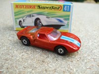 Matchbox Nr.41 Ford GT. in Ovp Top rar 