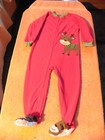 CARTER'S FOOTIE PAJAMAS WINTER HOLIDAY REINDEER BOYS GIRLS SIZE 2T