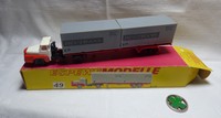Original DDR Espewe Modelle 49 1: 87 -H0 - Unic - Containerzug 20 Fuß "Deutrans"