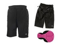 Damen Fahrrad Shorts Fahrradshorts Radhose Radlerhose Fahrradhose  Gr. L  NEU