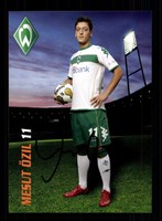 Mesut Özil Autogrammkarte Werder Bremen 2008-09 Original Signiert+A 133914