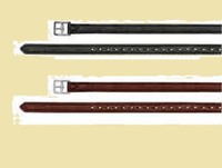 Passier Steigbügelriemen mit Nyloneinlage, schwarz,Ledersteigbügelriemen Passier