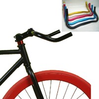 Bahnlenker Singlespeed Fixielenker Bullhorn Fahrradlenker 25,4mm Klemmung B121