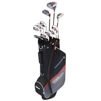 Wilson 1200 XV 11 Club Mens Package Set (11 Clubs & Bag) Steel Shaft Irons LONG