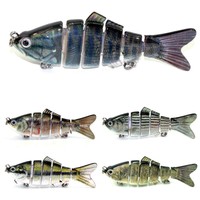 95mm/20g Mehrteiliger Wobbler Kunstköder Multi Jointed Lure Swimbait Life-like