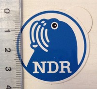 Aufkleber/Sticker: NDR (25021662)
