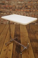 60er VARIETT weiß SERVIERWAGEN Lesepult TABLE TISCH BEISTELLTISCH 70er