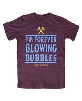 West Ham Forever  T-Shirt-Burgundy ,ICF West Ham  the Firm Football