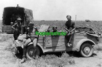 Afrikakorps: VW-Kübelwagen u. LKW im Raum Derna - R03053