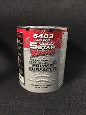 5 Star 5403 Xtreme Hot Rod Black Acrylic Lacquer Primer Surfacer Black (Gallon)