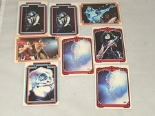 1978 Aucoin Management Kiss Collectible Trading Cards Lot of Eight Gc No Reserve