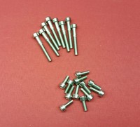 20 Edelstahl Schrauben für OZ Racing-MAE-Futura usw.Felgendeckel TOP